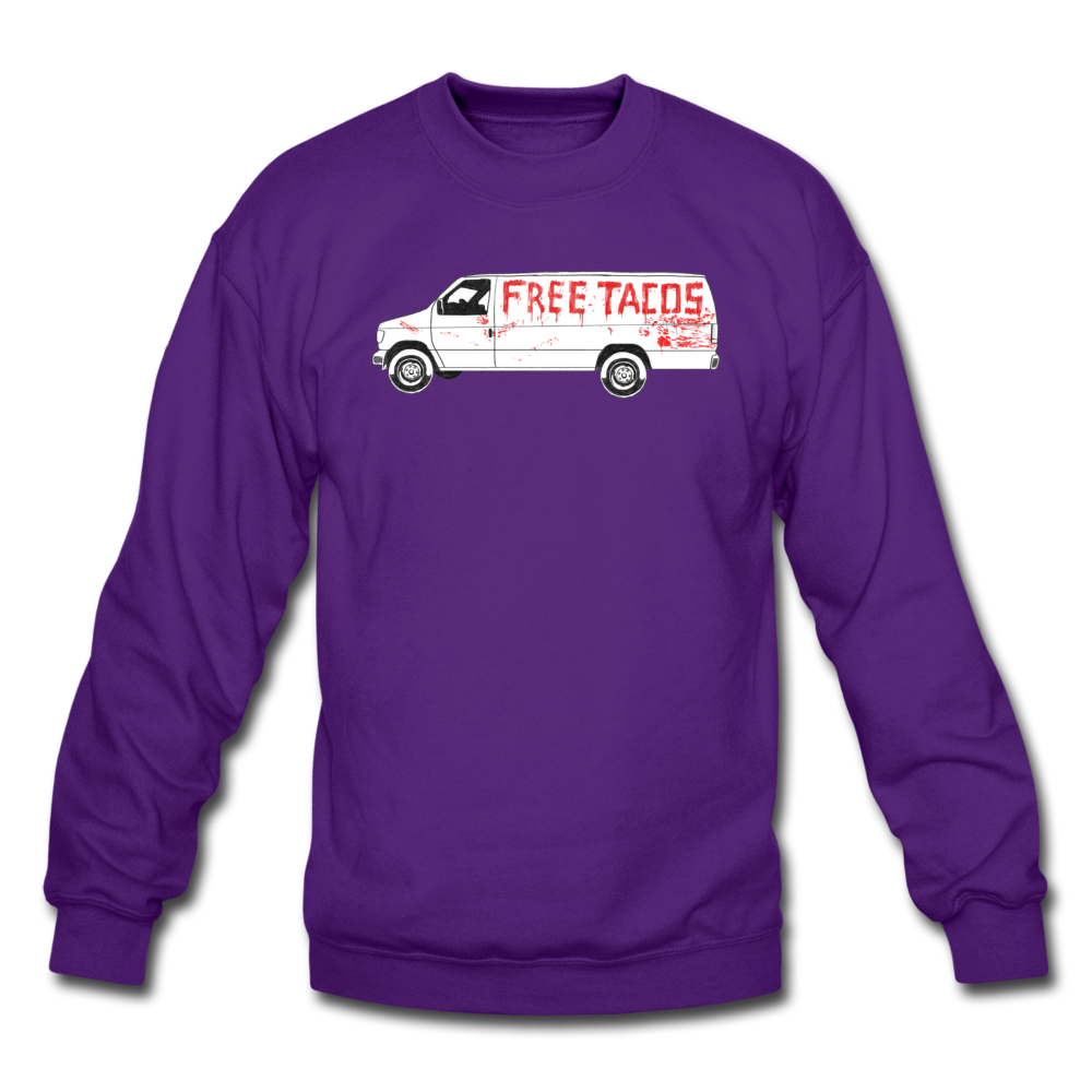 Crewneck Sweatshirt - Free Taco Van Extreme Edition – Bangin