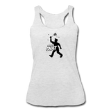 Women’s Racerback Tank - Bust A Gnat - heather white