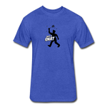 Fitted Men's T-Shirt - Bust A Gnat - heather royal