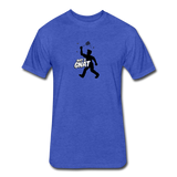 Fitted Men's T-Shirt - Bust A Gnat - heather royal