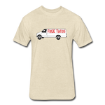 Fitted Men's T-Shirt - Free Taco Van - heather cream