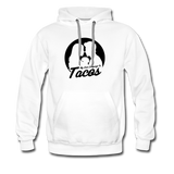 Men’s Premium Hoodie - My Love Language Is Tacos - white