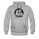 Men’s Premium Hoodie - My Love Language Is Tacos - heather gray