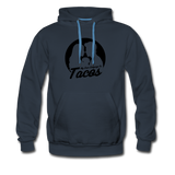 Men’s Premium Hoodie - My Love Language Is Tacos - navy