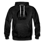 Men’s Premium Hoodie - My Love Language Is Tacos - charcoal gray