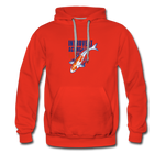 Men’s Premium Hoodie - Introvert Acting Koi - red