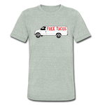 Men's Tri-Blend T-Shirt - Free Taco Van - heather gray