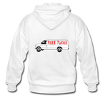 Men's Heavy Blend Zip Hoodie - Free Taco Van - white