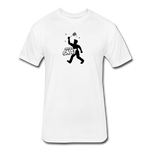 Fitted Men's T-Shirt - Bust A Gnat - white