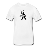 Fitted Men's T-Shirt - Bust A Gnat - white