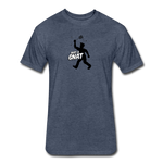 Fitted Men's T-Shirt - Bust A Gnat - heather navy