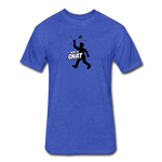 Fitted Men's T-Shirt - Bust A Gnat - heather royal