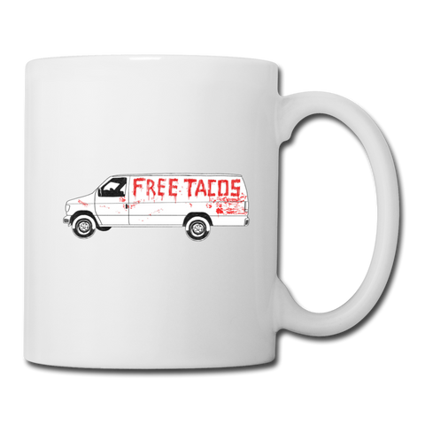 Coffee/Tea Mug - Free Taco Van Extreme Edition - white