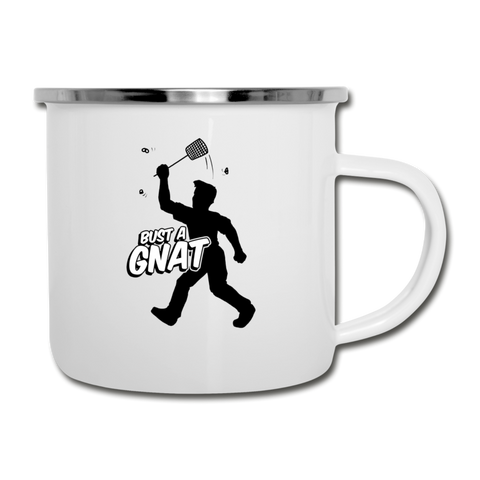 Camper Mug - Bust A Gnat - white