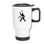 Travel Mug - Bust A Gnat - white