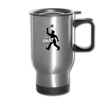 Travel Mug - Bust A Gnat - silver