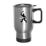 Travel Mug - Bust A Gnat - silver