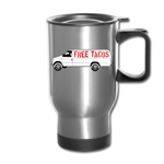 Travel Mug - Free Taco Van - silver