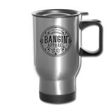 Travel Mug - Bangin' Apparel Co. Logo - silver