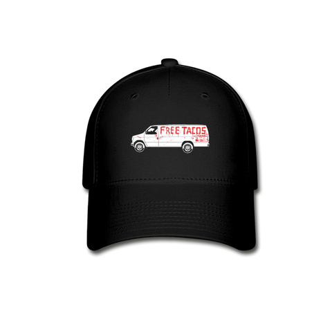 Baseball Cap - Free Taco Van Extreme Edition - black