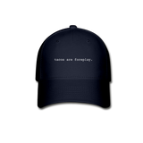 Baseball Cap - Tacos Are Foreplay - navy