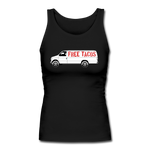 Women's Fitted Tank - Free Taco Van - black