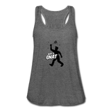 Women's Flowy Tank Top - Bust A Gnat - deep heather