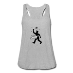 Women's Flowy Tank Top - Bust A Gnat - heather gray