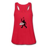 Women's Flowy Tank Top - Bust A Gnat - red