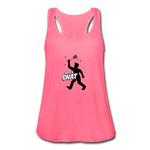 Women's Flowy Tank Top - Bust A Gnat - neon pink