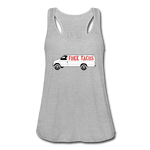 Women's Flowy Tank Top - Free Taco Van - heather gray