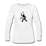 Women's Long Sleeve T-Shirt -  Bust A Gnat - white