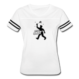 Women's Vintage T-Shirt - Bust A Gnat - white/black