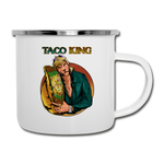 Camper Mug - Taco King - white