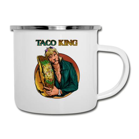 Camper Mug - Taco King - white