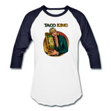 Baseball T-Shirt - Taco King - white/navy