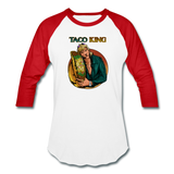 Baseball T-Shirt - Taco King - white/red