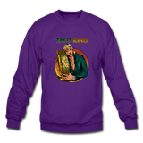 Crewneck Sweatshirt - Taco King - purple