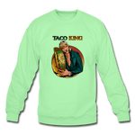 Crewneck Sweatshirt - Taco King - lime