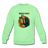 Crewneck Sweatshirt - Taco King - lime