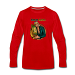 Men's Premium Long Sleeve T-Shirt - Taco King - red