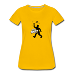 Women’s T-Shirt - Bust A Gnat - sun yellow