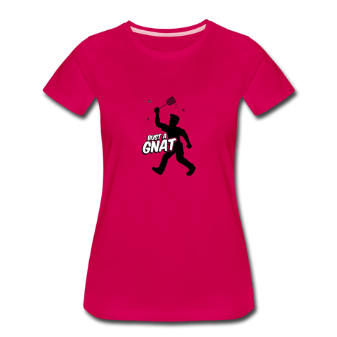 Women’s T-Shirt - Bust A Gnat - dark pink