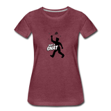 Women’s T-Shirt - Bust A Gnat - heather burgundy