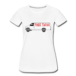 Women’s T-Shirt - Free Taco Van - white