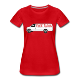 Women’s T-Shirt - Free Taco Van - red