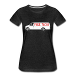 Women’s T-Shirt - Free Taco Van - charcoal gray