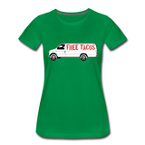 Women’s T-Shirt - Free Taco Van - kelly green