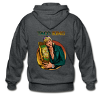 Men's Heavy Blend Zip Hoodie - Taco King - deep heather