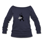 Women's Wideneck Sweatshirt - Bust A Gnat - melange navy